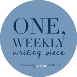 The Becoming Writer Writing Challenge
